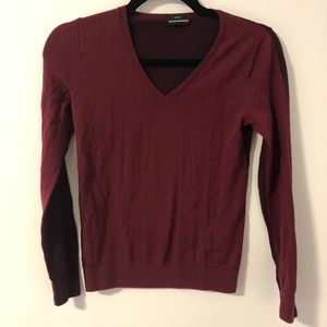 Club Monaco Fitted Two Tone sweater
